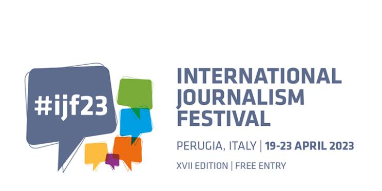 Phil Chetwynd au Festival International du Journalisme 2023